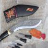 EGKH-10.5" Ganjawal Traditional Khukuri-Very attractive khukuri - Himalayan Kukri Nepal-Dragon Engraved Khukuri - Historical Khukuri view 3