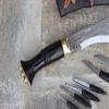 EGKH-10.5" Ganjawal Traditional Khukuri-Very attractive khukuri - Himalayan Kukri Nepal-Dragon Engraved Khukuri - Historical Khukuri view 4