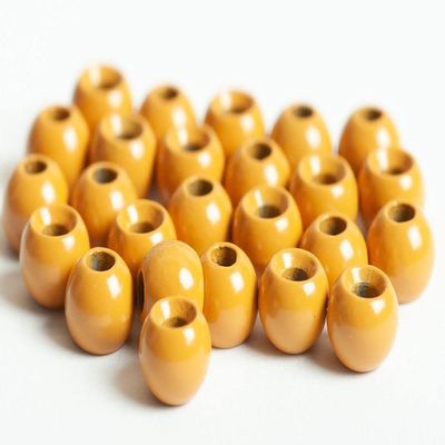 Blue Wing Olive Tungsten Beads for Fly Tying - 100 Pack (Dirty Olive, 4.6 mm (3/16))