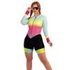 CYTSH Triathlon Skinsuit Jumpsuit Womens Bike Clothes Cycling Sets Bodysuit Kit Sportwear (Color : 7, Size : XS) view 1