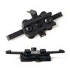 Outdoor Sports Airsoft Gear Helmet Accessory Tactical Fast Helmet Wing Rail Mount Adapter Helmet Contour Adapter Helmet Side Rail Guide Bracket - Black view 3