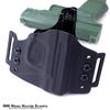 [1 Pair] HolsterSmith MM Wings - Holster Belt Loops - (Fits Belts up to 1.50 Inches) - (with Mounting Hardware) - Black - USA Made - Kydex & Leather Holster Making view 2