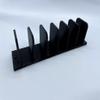Wallmountable Hockey Stick Rack (Black) view 1