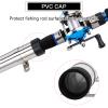 AMYSPORTS Steel Wall Rod Holder Fishing Stainless Mount Rod Holder Marine Side Boat Pole Holders Kayak Saltwater Freshwater 2Pcs view 4