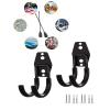 2Pcs Kayak Oars Holds Rack, Kayak Paddle Wall Hanger, Paddle Mount Hanger, kayak Paddle Hanger, kayak Paddle Storage Rack Holder, Perfect for Display & Storage, for Garage, Dock or Shed, NO Paddle (0) view 2