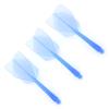 SPYMINNPOO 3 Pcs Darts Shaft and Flights, ABS Integrated Transparent Darts Shaft &Flight Combo Standard Flights Anti Break view 4