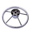 XMEIFEI PARTS Boat Accessories Marine 5 Spoke Stainless Steel Steer Wheel Mirror Polished Marine for Boat Yacht 15.5" view 3
