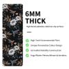 nuveti Yoga Mat Print Extra Thick TPE Non Slip Fitness Exercise Mat with Carrying Bag, 72"x24" Extra Thick 6MM Exercise & Workout Mat for Yoga, Pilates Fitness and Floor Exercises view 4