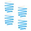 BESPORTBLE Dance Ribbons with Wands 2m Rhythmic Gymnastics Ribbon Dance Streamer for Kids Twirling 4 Pieces
