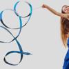BESPORTBLE Dance Ribbons with Wands 2m Rhythmic Gymnastics Ribbon Dance Streamer for Kids Twirling 4 Pieces view 2