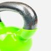Rainforest Basics Vinyl Coated Cast Iron Kettlebell Weight (20 LB + 25 LB - Yellow/Green) view 4