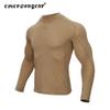 emersongear BlueLabel Marsh Frog Training Long Sleeve T-Shirt,Elasticity Gym Paintball Clothes for Youth Coyote Brown view 2