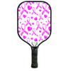Pickleball Paddle Pink Ribbon view 1