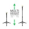 Hikeen Portable Tripod Baseball Tee Stand with Carrying Bag for Hitting, Training, and Practice view 4