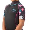 Trespass Kids Posie 3MM Short Sleeve Swimming Surfing Short Wetsuit - 11-12Y view 3