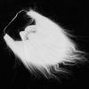 Fake Beard, White Beard, Beard Costume, Funny Halloween Costumes Party White Mustache False Beards Funny Fake Mustache for Costume Halloween Party Supplies view 2