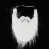 Fake Beard, White Beard, Beard Costume, Funny Halloween Costumes Party White Mustache False Beards Funny Fake Mustache for Costume Halloween Party Supplies view 4