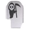 NDZ Performance Rear Slide Cover Plate for Sig P365 P365X P365 XL P365 X Macro P365 Fuse 9mm .380 Laser Engraved Aluminum in Silver - Grim Reaper Baby view 1