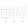 Salzmann Reflective Stickers - Soft Stickers for Backpacks, Bikes, Helmets, prams, etc. - Made with 3M Reflective Material view 3