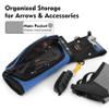 SUNYA X510 Field & Competition Hip Arrow Quiver | 3-Slot Noise-Free Archery Quiver with Sturdy Storage System (42x18cm) view 4