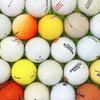 Bastex 100 Hit-Away Used Golf Balls Bulk - Recycled Golf Balls for Men - Practice & Range Golf Balls - Mix in Mesh Shag Bag view 3