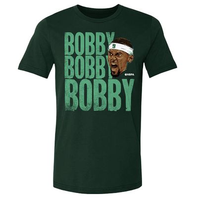 500 LEVEL Bobby Portis Shirt (Cotton, XX-Large, Forest Green) - Bobby Portis Jr. Stack WHT