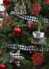 Country Brook Design - Black & White Buffalo Plaid Polyester Webbing (1 1/2 Inch, 10 Yards) view 3