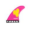 Futures Fins AM3 Honeycomb Thruster Fin Set Pink-Yellow S view 1