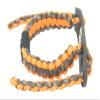 Ten Point Gear Realtree Paracord Archery Bow Wrist Sling - 100% Full Grain Leather 550 Paracord (Blaze Camo) view 2