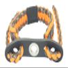 Ten Point Gear Realtree Paracord Archery Bow Wrist Sling - 100% Full Grain Leather 550 Paracord (Blaze Camo) view 4