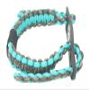 Ten Point Gear Realtree Paracord Archery Bow Wrist Sling - 100% Full Grain Leather 550 Paracord (T Blue Camo) view 2