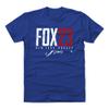 500 LEVEL Adam Fox Shirt (Cotton, XX-Large, Royal Blue) - Adam Fox New York R Elite WHT view 1