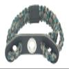 Ten Point Gear Realtree Paracord Archery Bow Wrist Sling - 100% Full Grain Leather 550 Paracord (Woodland Camo) view 4
