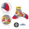 ABG Accessories Baby Girls Nickelodeon Baby Shark 10-pack Socks, Shark, 0-6 Months US view 4