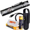 Fenix Bundle PD35 v3.0 1700 Lumen Tactical Flashlight with Two ARB-L18-2600Us and LumenTac Organizer view 1