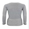 Natural Uniforms Women's Under Scrub Tee Crew Neck Long Sleeve T-Shirt-3-Pack (XX-Small, 3 Pack Heather Charcoal) view 3