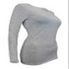 Natural Uniforms Women's Under Scrub Tee Crew Neck Long Sleeve T-Shirt-3-Pack (XX-Small, 3 Pack Heather Charcoal) view 4
