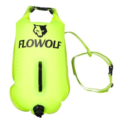 FLOWOLF Double Chamber Tow Float - Fluo Orange (Orange)