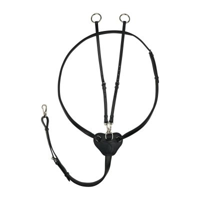 HORZE Winchmore Running Martingale - Black - Horse