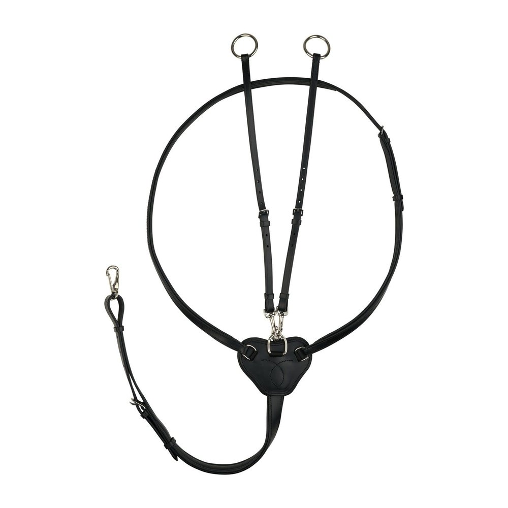 HORZE Winchmore Running Martingale - Black - Horse