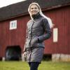 HORZE Aurora Womens Padded Parka with Removable Hem - After Dark Brown - 6 view 2