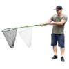 UFISH Large Fishing Net for Freshwater and Saltwater, Fish Landing Net with Non-Slip Handle for Safe Fishing (Green) view 1