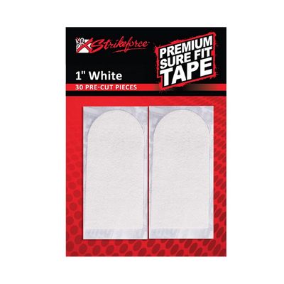 KR Strikeforce Premium Sure Fit Tape White 1" 30 Piece