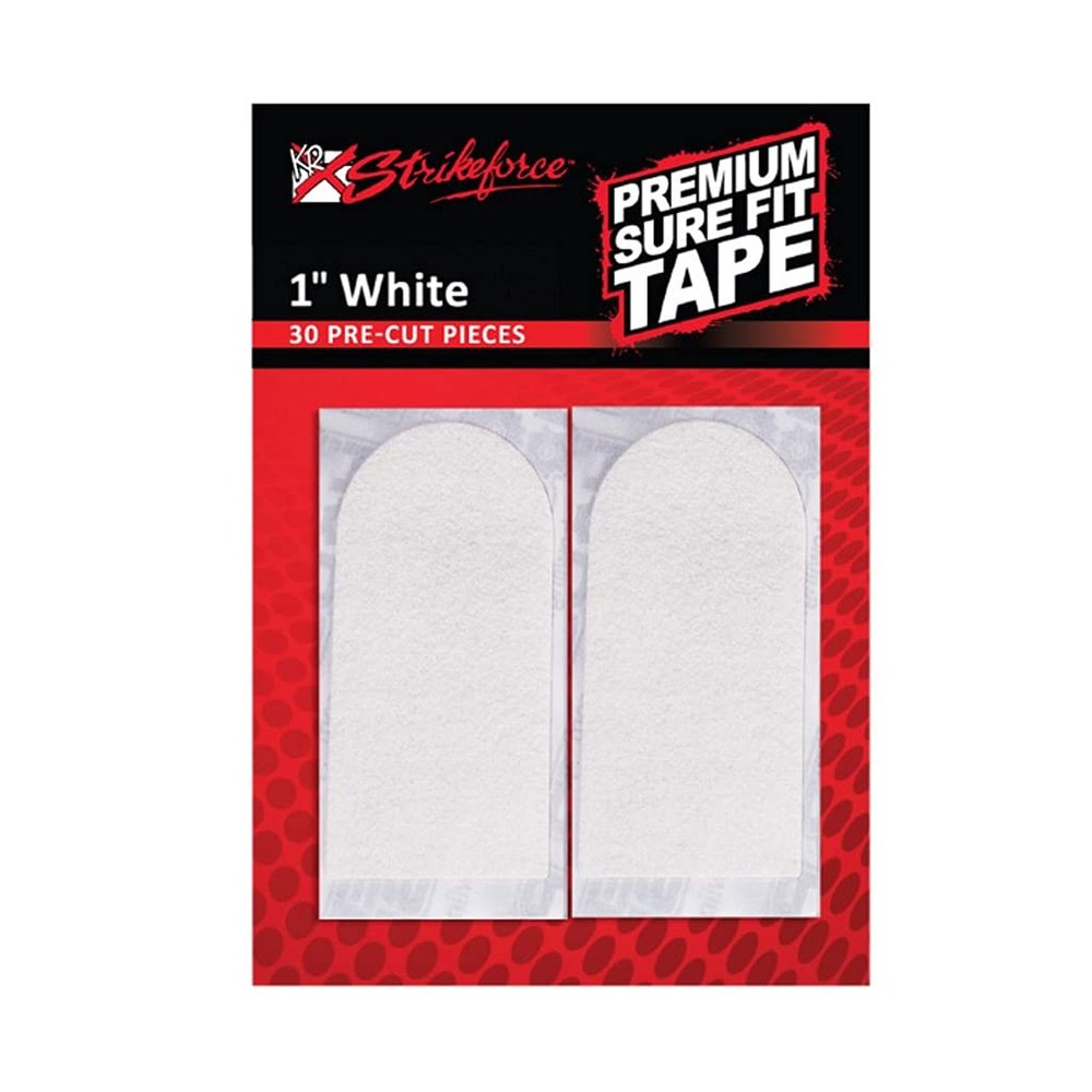 KR Strikeforce Premium Sure Fit Tape White 1" 30 Piece