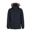 B Vertigo Garren Mens Winter Parka Jacket - Dark Navy - S view 1