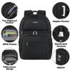 Cooler Backpack,Insulated Backpack Cooler Leakproof Double Deck Cooler Bag for Men Women RFID Lunch Backpack view 4