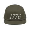 Gunner Gear 1776 Hat USA Hats for Men American Flag Tactical Patriotic Five Panel Cap Olive view 1