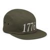 Gunner Gear 1776 Hat USA Hats for Men American Flag Tactical Patriotic Five Panel Cap Olive view 4