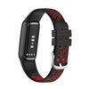 Band Compatible with Fitbit Luxe Bands, Soft Silicone Breathable Straps Replacement Sport Wristbands for Fitbit Luxe Women&Men (Black/Red) view 1