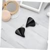 4Pcs Halloween Devil Horn Hair Clips, Black Plastic Horn Headwear Cosplay Costume Party Accessories for view 2